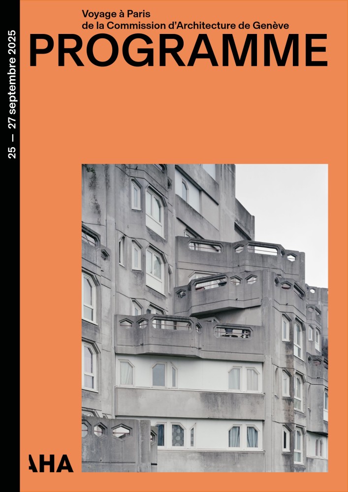 Voyage d'étude  - Commission d'architecture de Genève