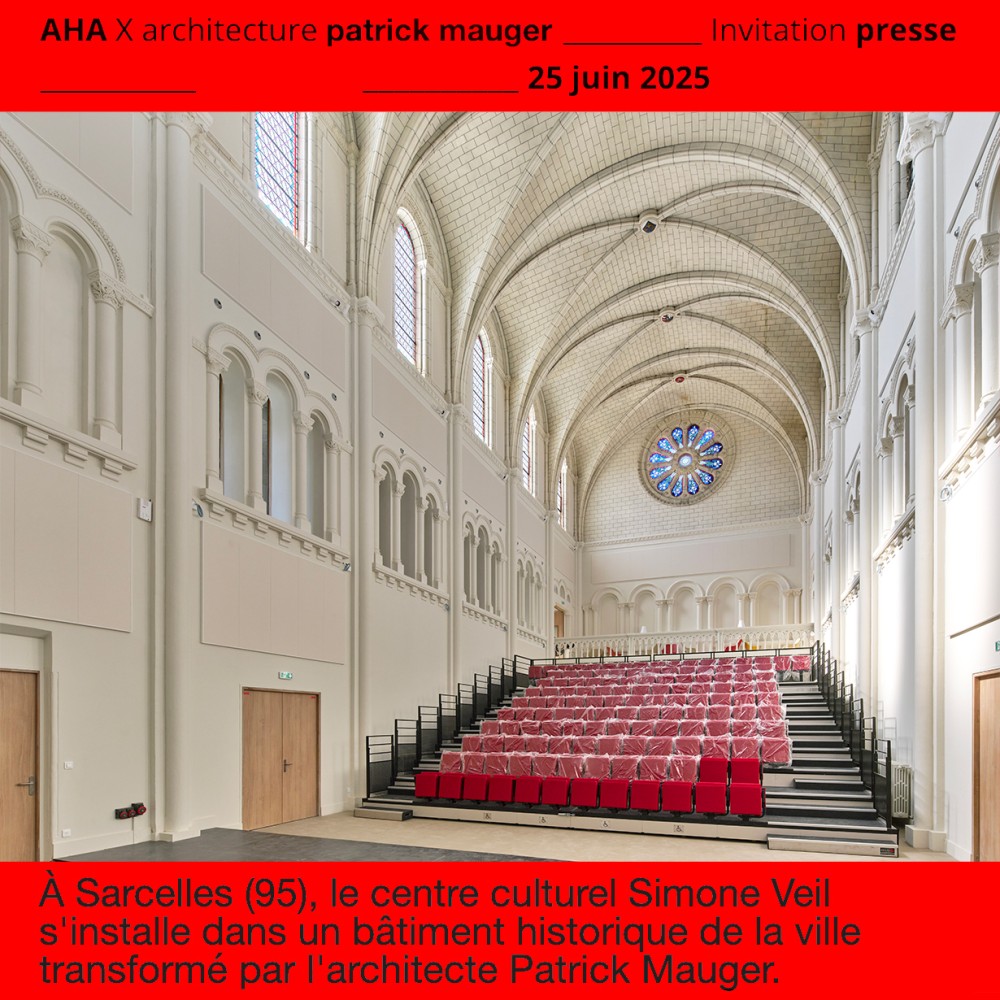 Visite de presse - Maison de la Culture de Sarcelles